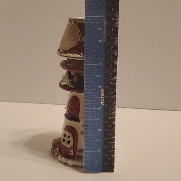 2001 Blue Sky Clayworks lighthouse tea lig… - Picture 6 of 9